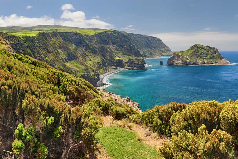 Vistas from one of the island's viewpoints