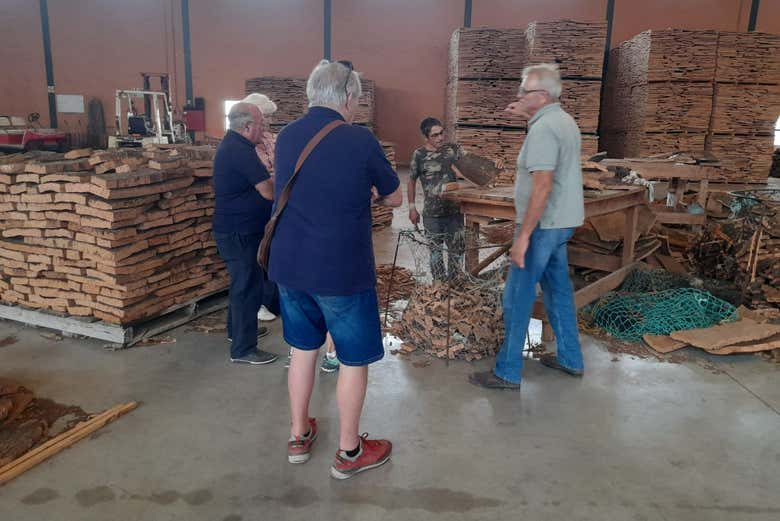 Visite de l'intérieur de l'usine
