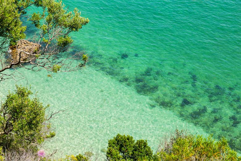 Crystal clear waters
