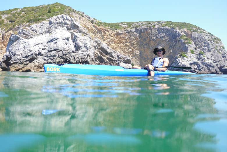 Rowing in the Atlanic Ocean