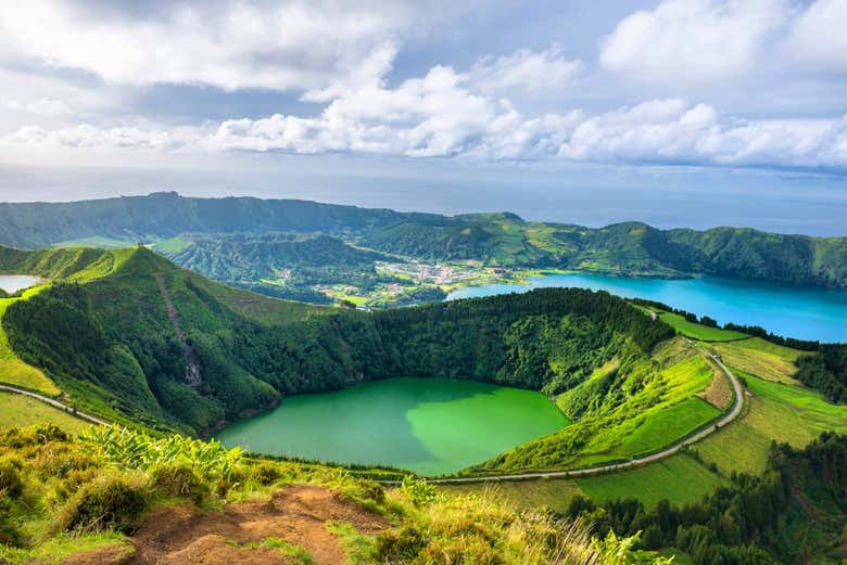 Lagoas Azul e Verde