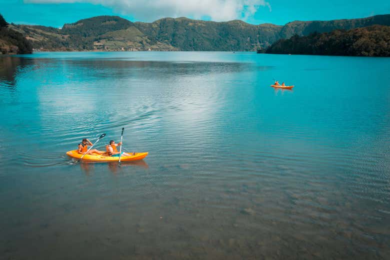 Disfrutaréis a vuestro aire de las lagunas de Sete Cidades