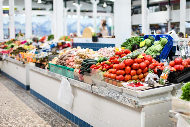 Interior del Mercado do Livramento