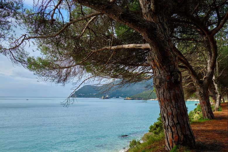 Vistas del parque natural de la Arrábida