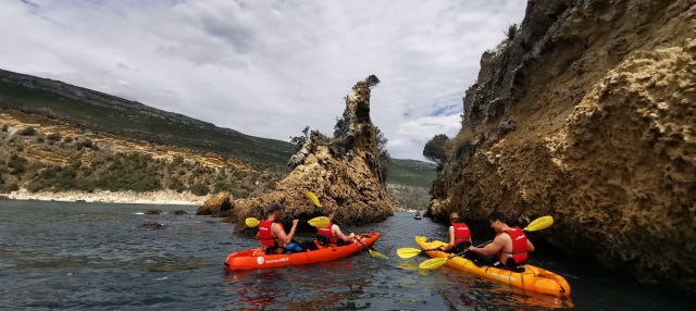 Kayak y snorkel en Arrábida