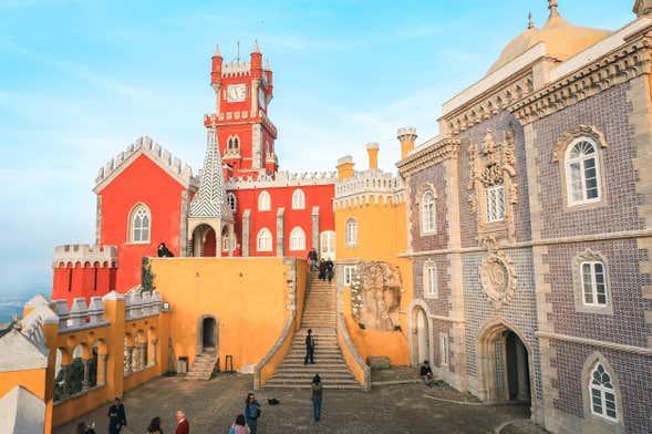 Entrada al Palacio da Pena y sus jardines