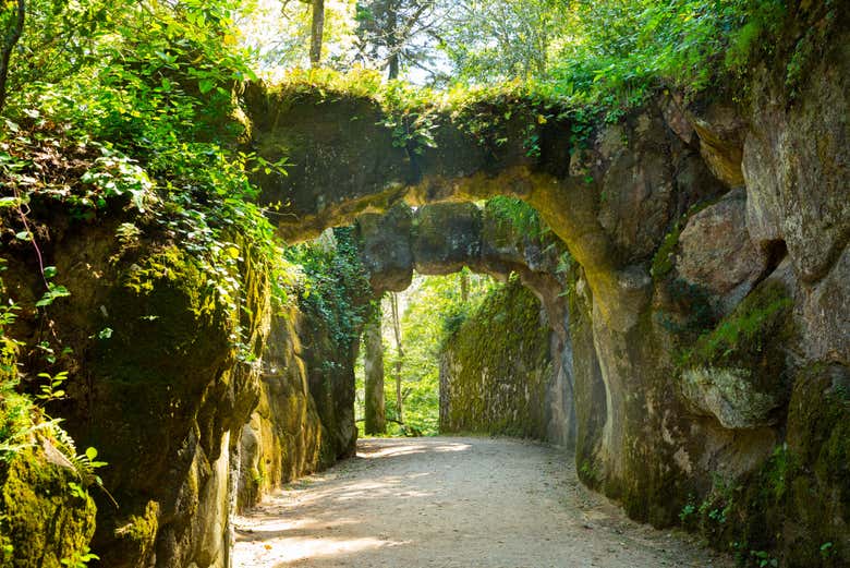 Passeando pelos jardins da Quinta da Regaleira