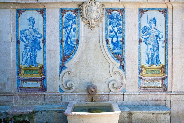 Detalle de una fuente