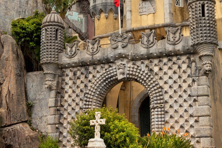 Palace entrance