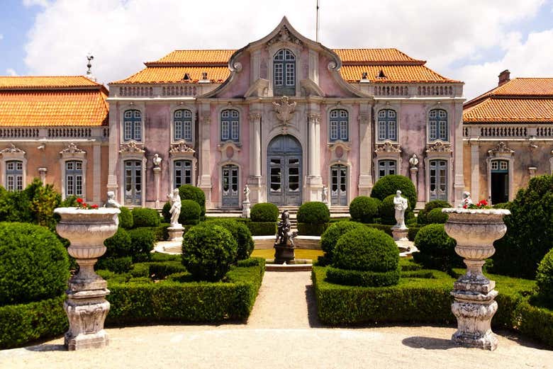 Facade of the palace
