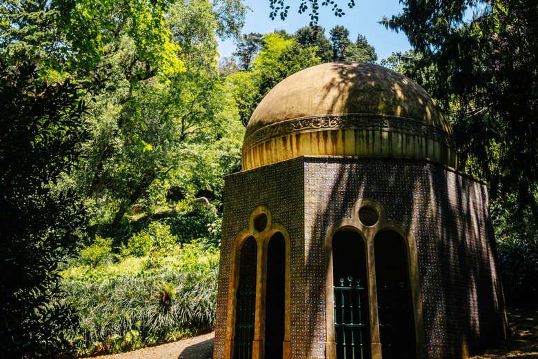 Una de las zonas del Parque da Pena