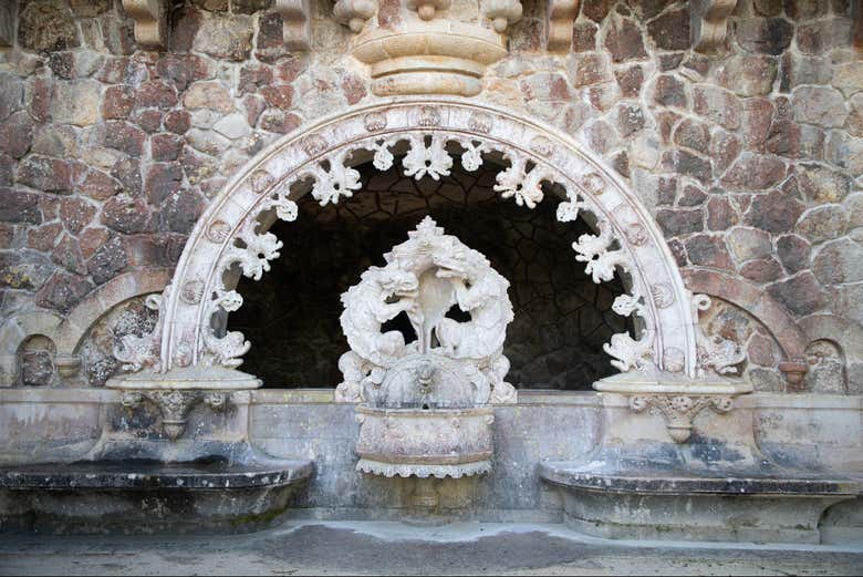 Uma das fontes mais famosas da Quinta da Regaleira