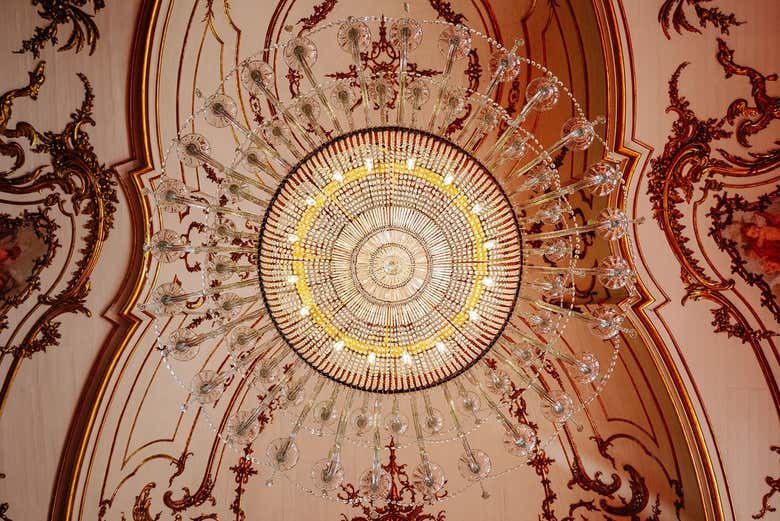 Crystal chandelier