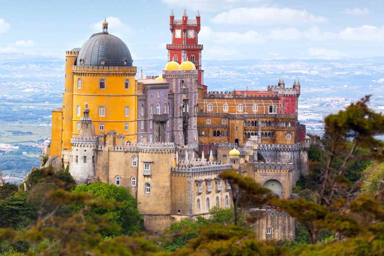 Vista do Palácio da Pena