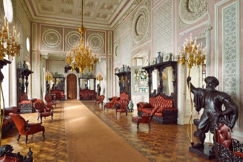 Salón noble del Palacio da Pena