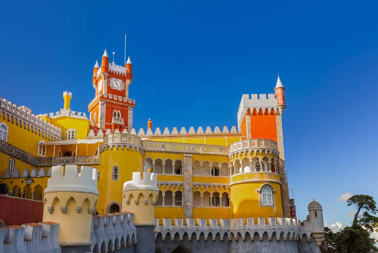 Singular arquitectura del Palacio da Pena