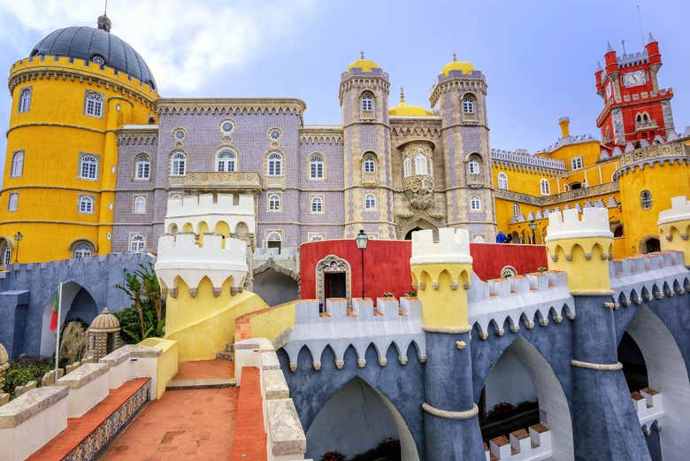 Detalle del Palacio da Pena