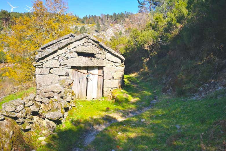 Un rifugio di montagna