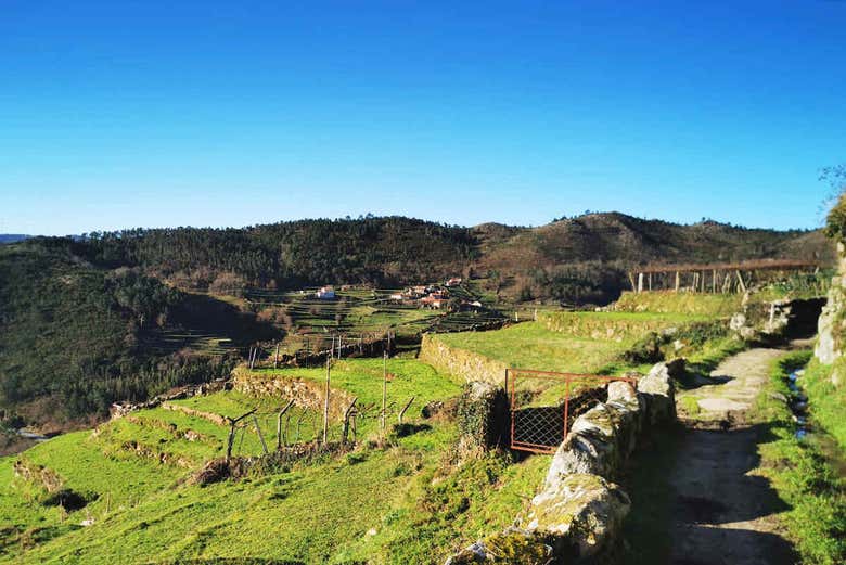 Randonnée à travers Sistelo 