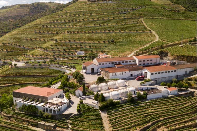 Vista panorâmica da Quinta São Luíz