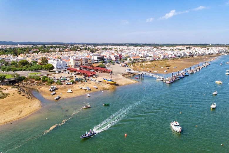 Vue panoramique sur Tavira