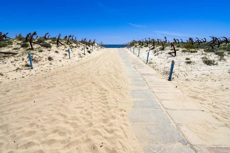 Sur les plages de Tavira