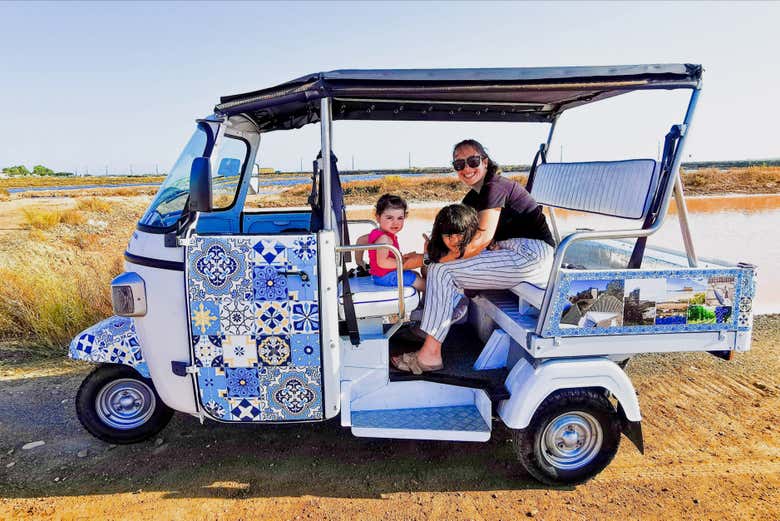 Tour en tuk tuk por Tavira
