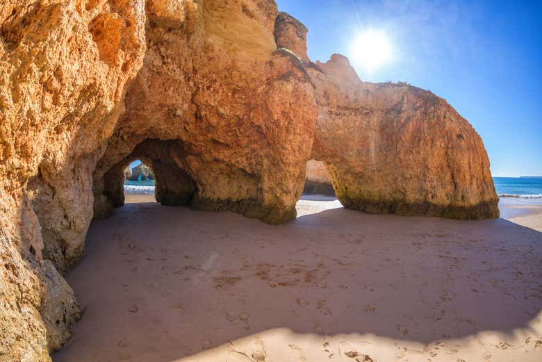 Paisajes de las Cuevas de Benagil