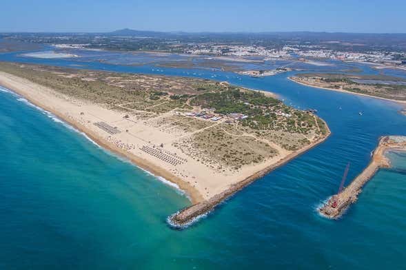 Balade en bateau aux îles de la Ria Formosa