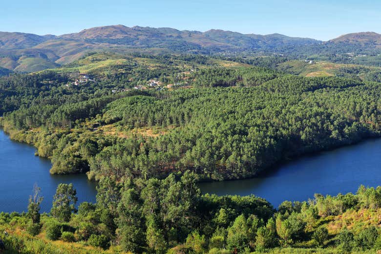 Vue aérienne du Parc National Peneda-Gerês