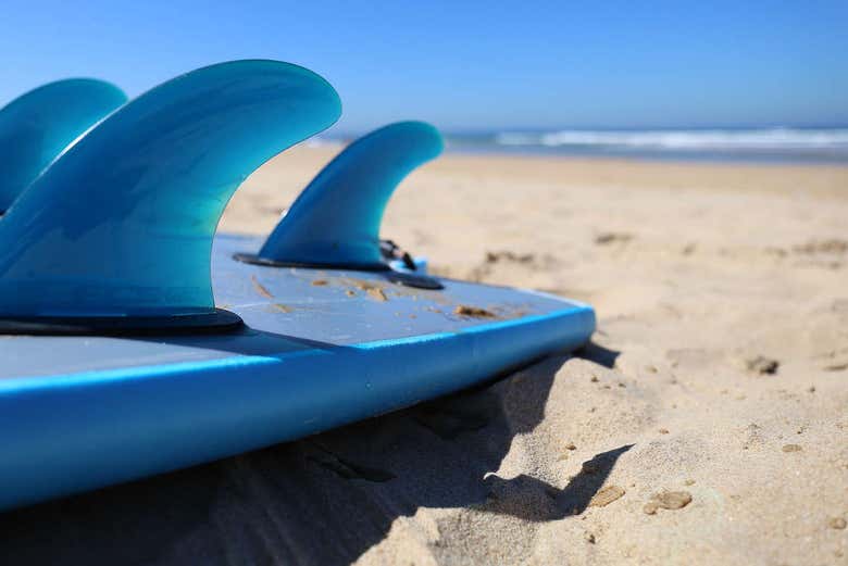 Surf lesson in Torres Vedras