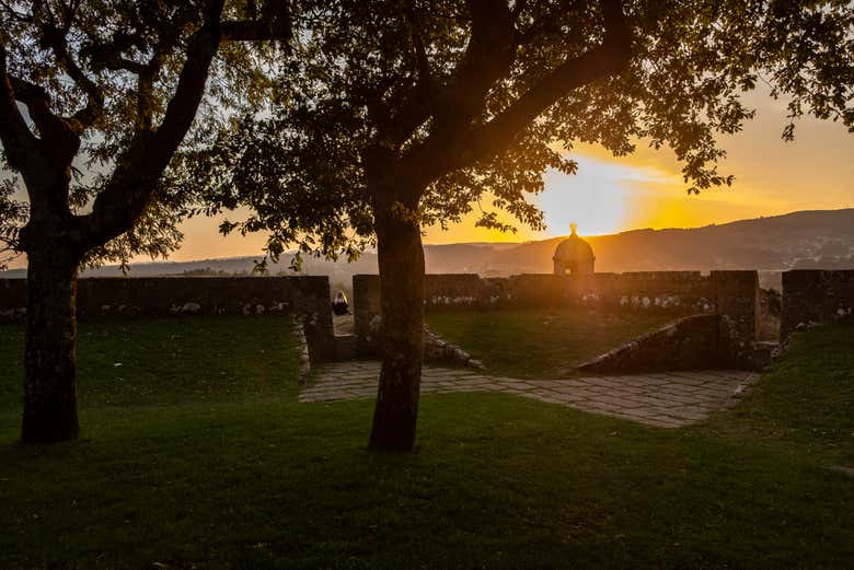 Vue depuis un belvédère de Valença do Minho