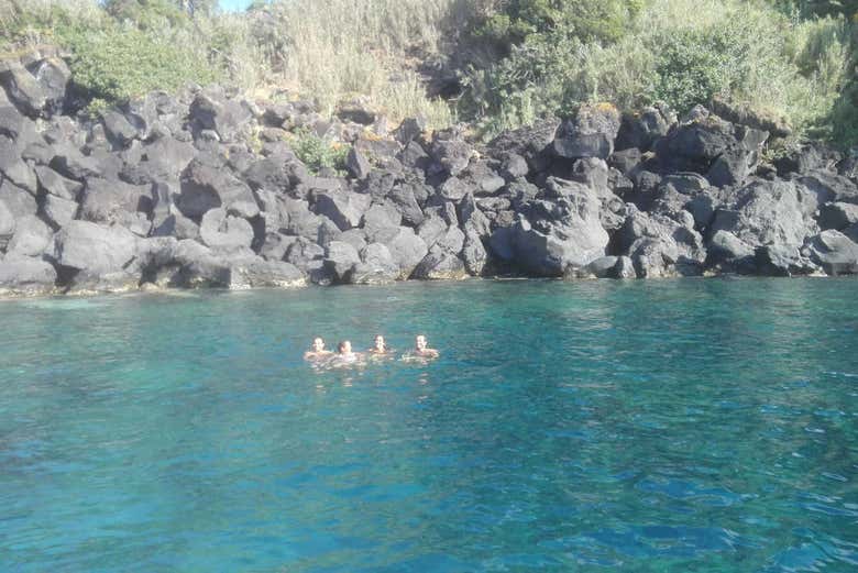Enjoy the crystal clear waters