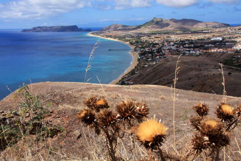 Vue sur Porto Santo