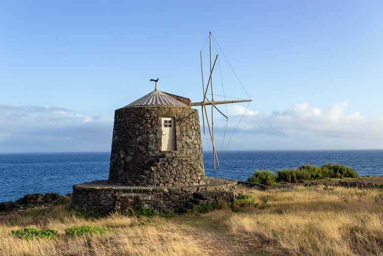 Windmill in Vila do Corvo
