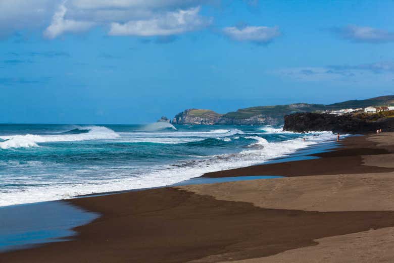 The coastline of Santa Maria