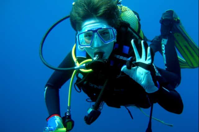 Diving instructor