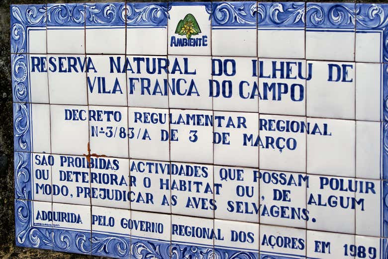 Natural Reserve of the Islet of Vila Franca