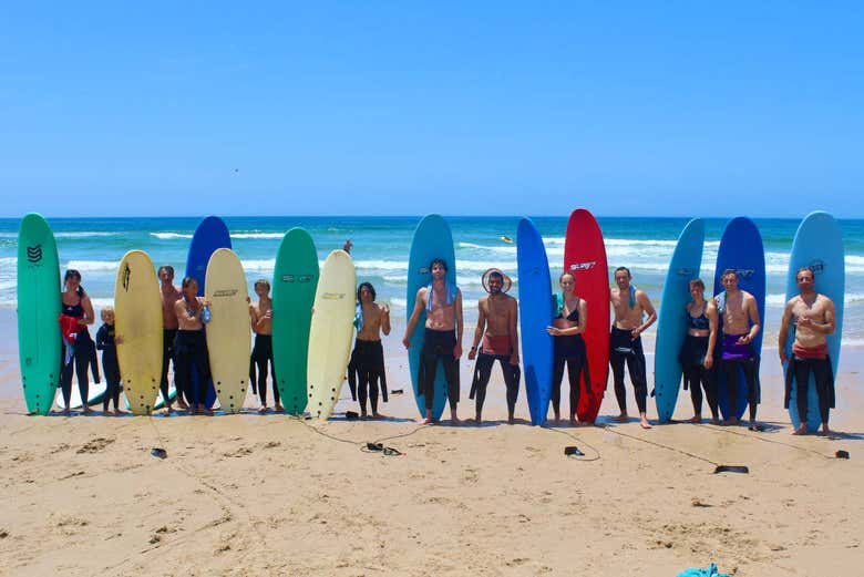 Curso de surfe de Vila Nova de Milfontes