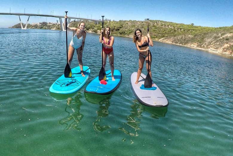 Faire du paddle à Vila Nova de Milfontes