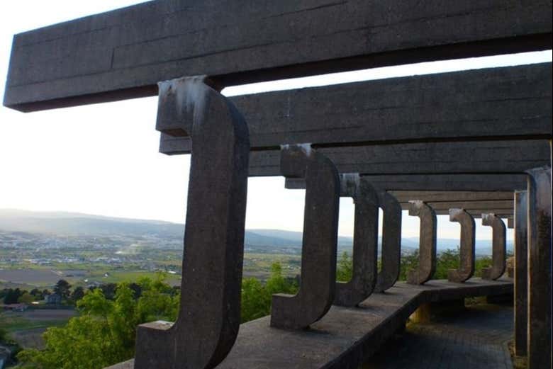 Vue sur la comarque de Chaves