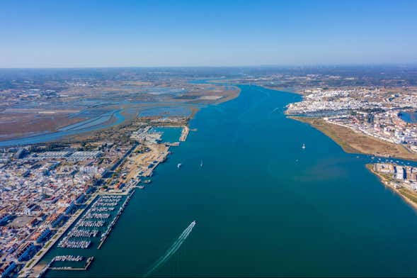 Balade en bateau sur le fleuve Guadiana + Repas à Foz de Odeleite