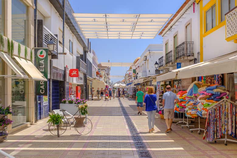 Desfrutando do ambiente de Vila Real de Santo António