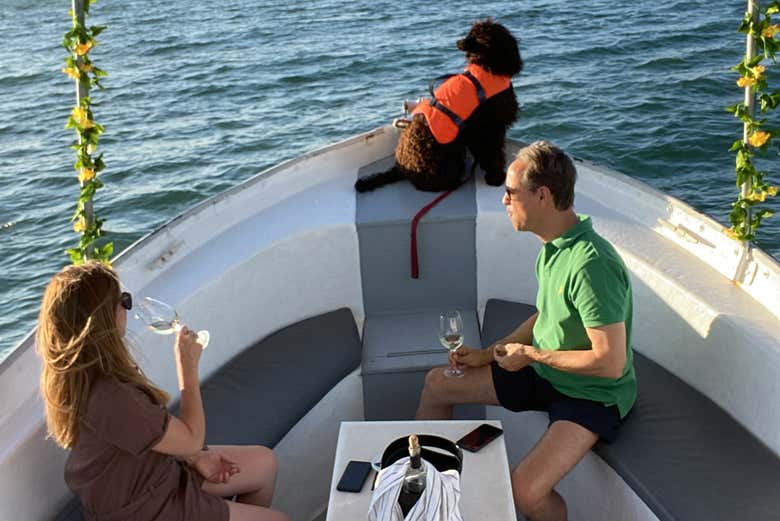 ¡Las mascotas son bienvenidas a bordo!