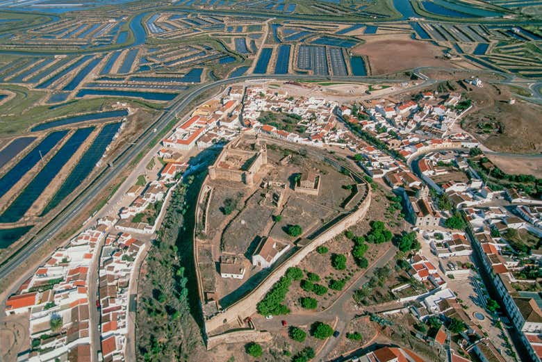 Vista aérea de Castro Marim