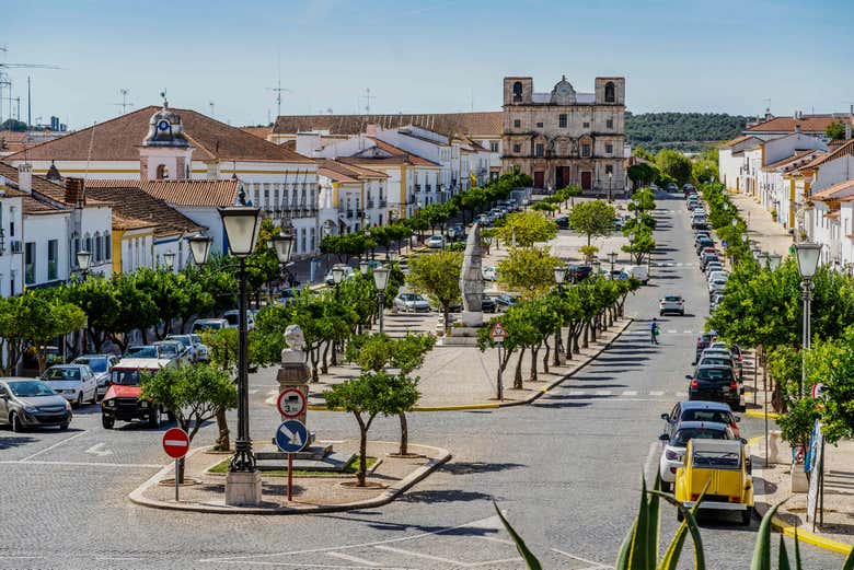 Vue panoramique sur Vila Viçosa