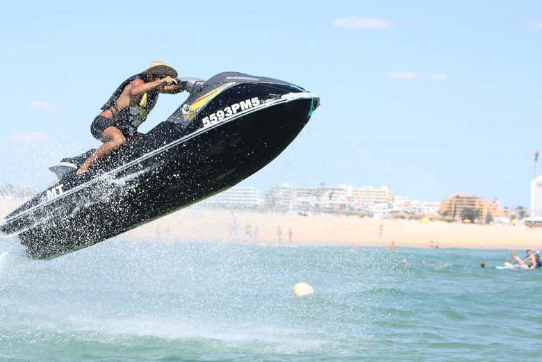 Giro in moto d'acqua nella baia di Vilamoura