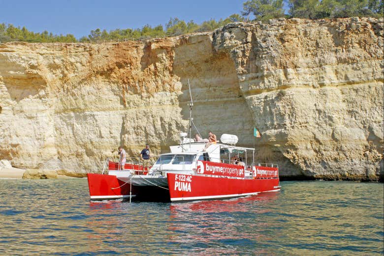 Sulcando pelas águas do Algarve