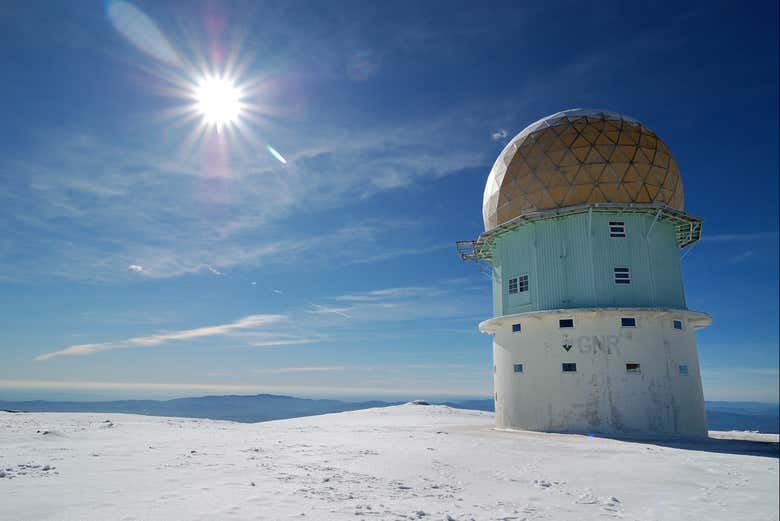 En la cima de la Sierra de la Estrella