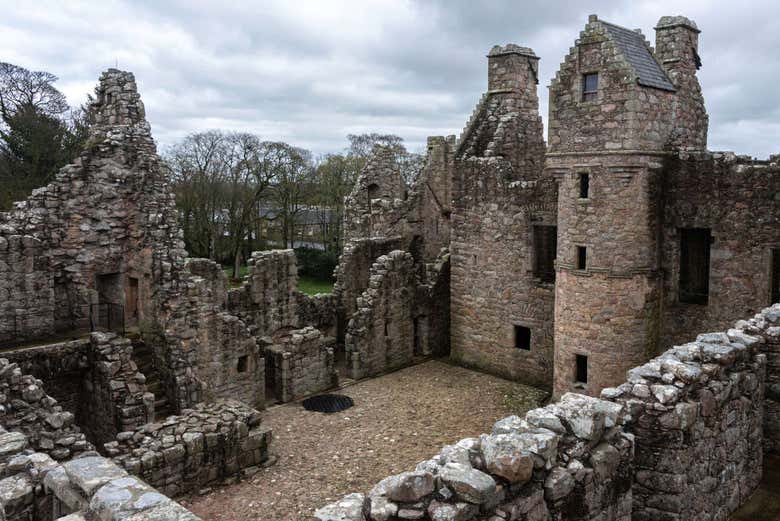 Interior del Castillo Tolquhon